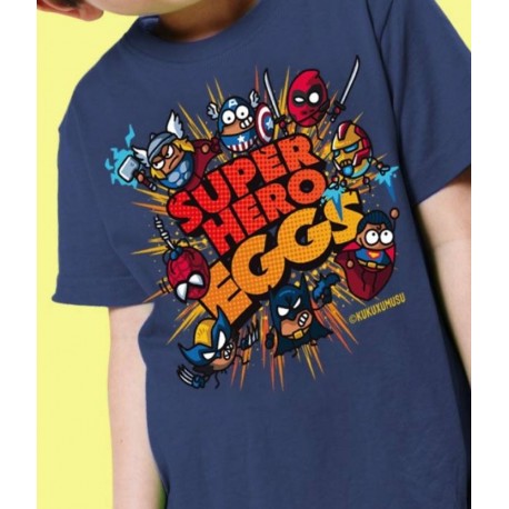 CAMISETA SUPER HERO EGGS