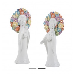 FIGURA VIRGEN BLANCA