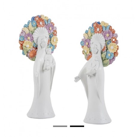 FIGURA VIRGEN BLANCA