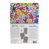 ESTUCHE CON BARAJAS  KEITH HARING BICYCLE