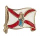 PIN BANDERA DE VITORIA CON VIRGEN BLANCA