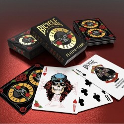 BARAJA BICYCLE GUNS & ROSES