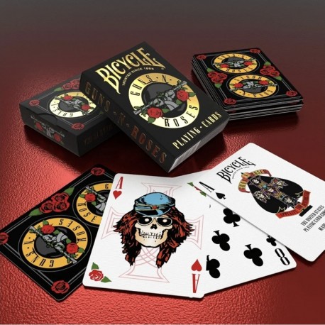 BARAJA BICYCLE GUNS & ROSES