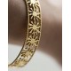 BRAZALETE EGUZKILORES ACERO DORADO 18K