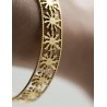 BRAZALETE EGUZKILORES ACERO DORADO 18K