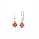PENDIENTES LAUBURU CHAPADO EN ORO 18K ESMALTE NEGROK