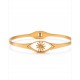 BRAZALETE EGUZKILORE CHAPADO EN ORO 18K