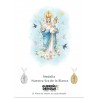 MEDALLA VIRGEN BLANCA EN ACERO