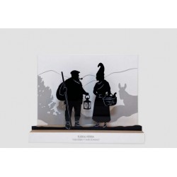 SOMBRA DEL OLENTZERO Y MARI DOMINGI JUNTOS