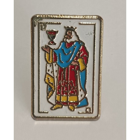 PIN REY DE COPAS
