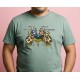 Camiseta anillo verde