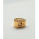 CHARM ALMENDRA CHAPADA EN ORO CON CIRCONITAS