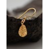 PENDIENTES ALMENDRA CHAPADOS EN ORO