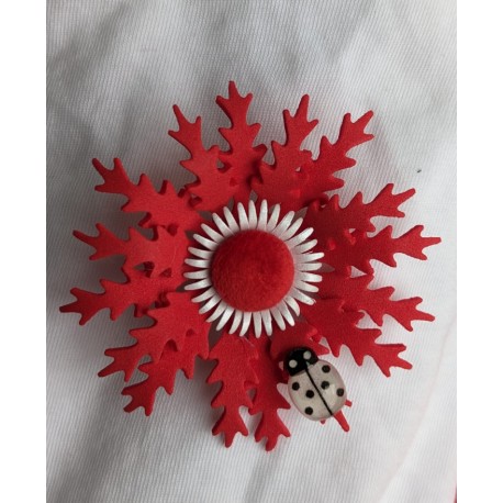 BROCHE/ IMÁN EGUZKILORE