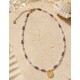 COLLARES PIEDRAS COLORES CON EGUZKILORE