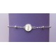 PULSERA VIRGEN BLANCA EN PLATA DE LEY