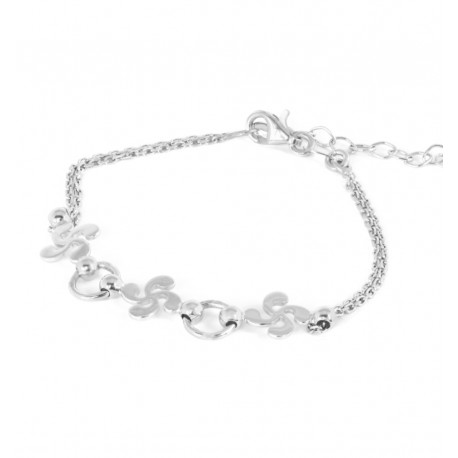 PULSERA PLATA LAUBURUS