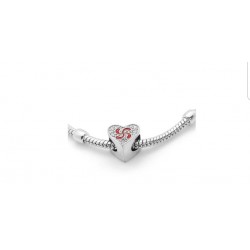 CHARM CORAZON LAUBURU ROJO